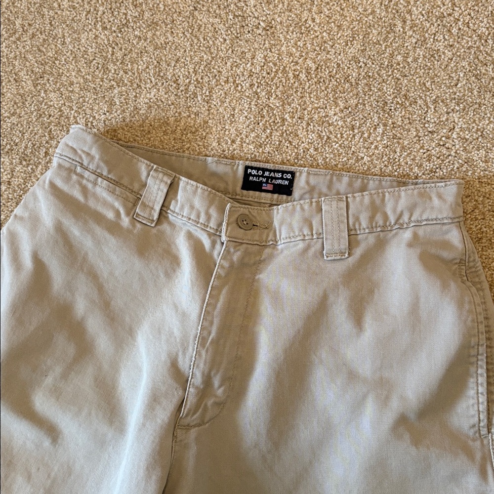 Men's Ralph Lauren khaki jeans - Picture 3 of 6